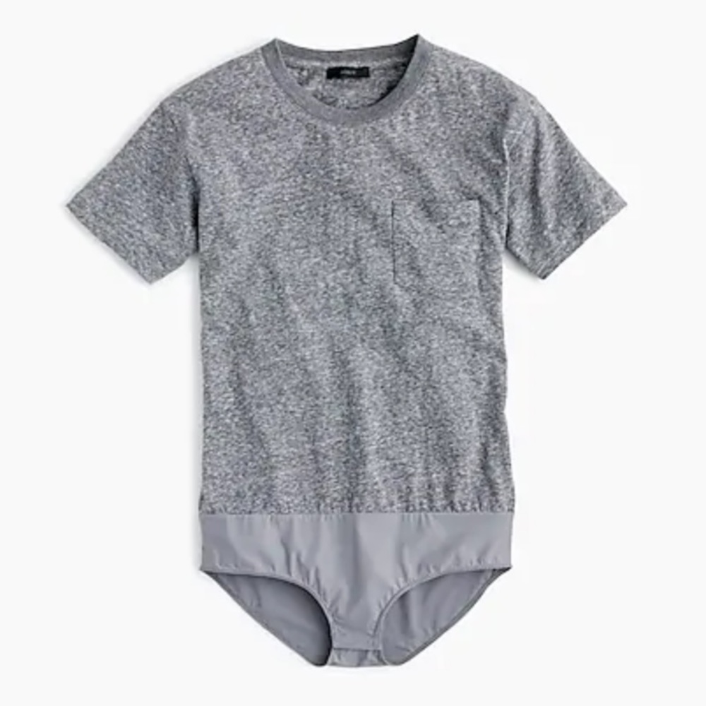 J. Crew Pocket T-Shirt Bodysuit